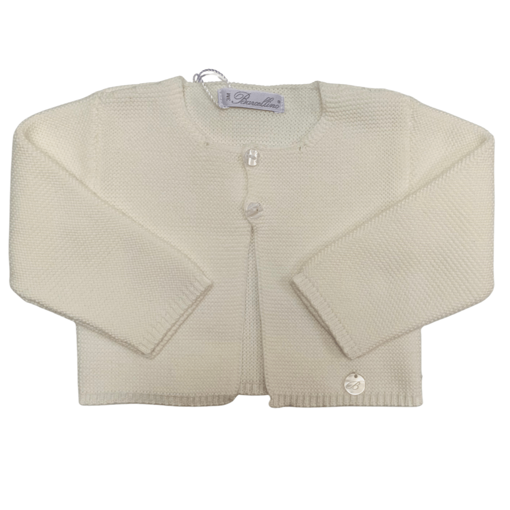 BARCELLINO - Knit Cardigan - Cream