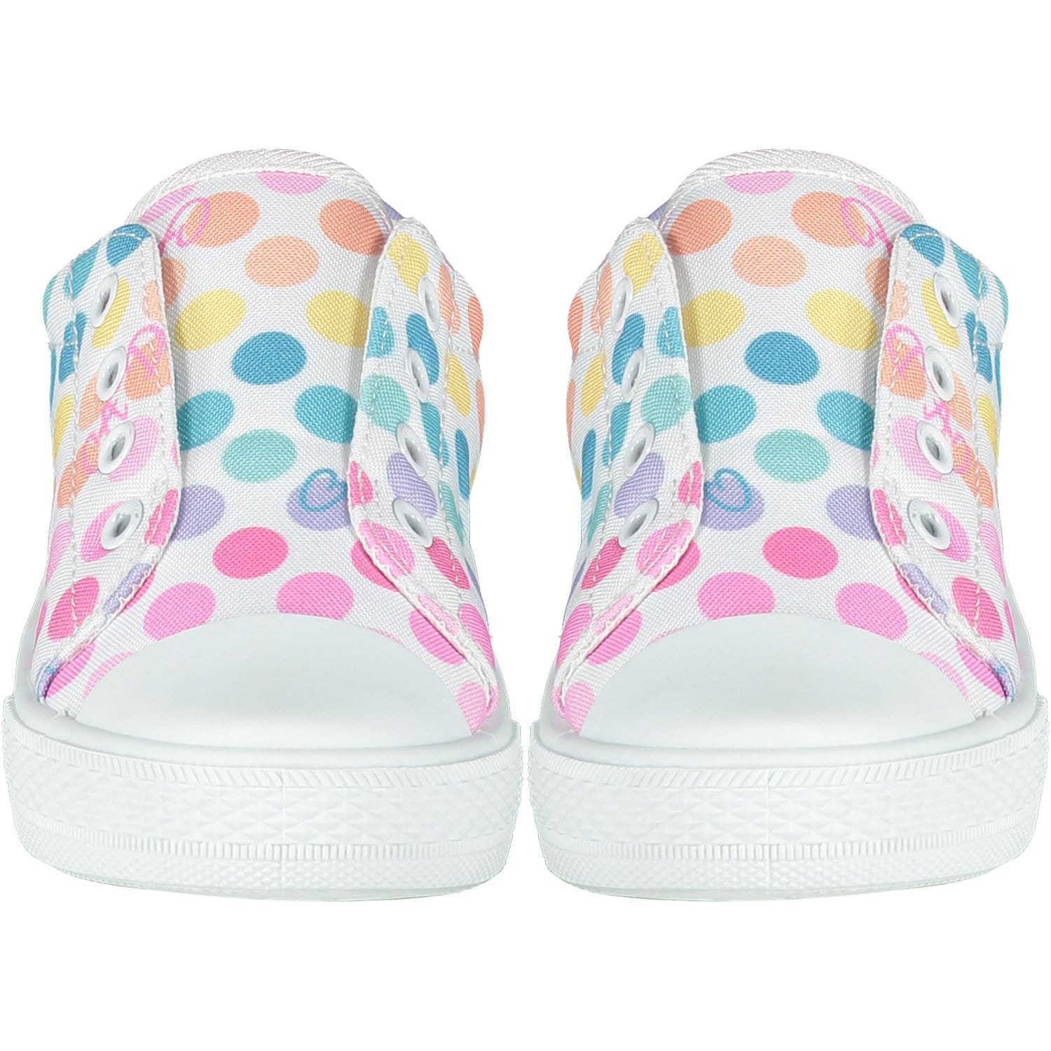 A DEE - Polka Dot Slip On Trainers