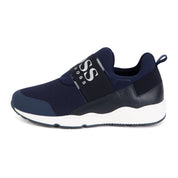 HUGO BOSS - Boss Strap Trainer - Navy