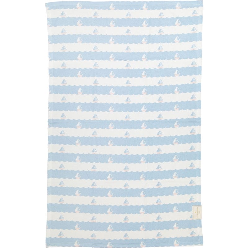 SAL & PIMENTA - Sailboats Towel - White