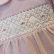 RAPIFE - Velour Babygrow - Pink