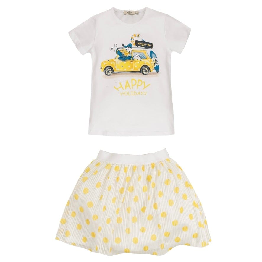 EMC - Disney Donald Duck Skirt Set - Yellow