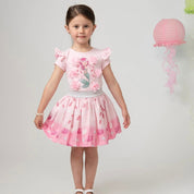 CARAMELO KIDS - Mermaid Skirt Set - Pink