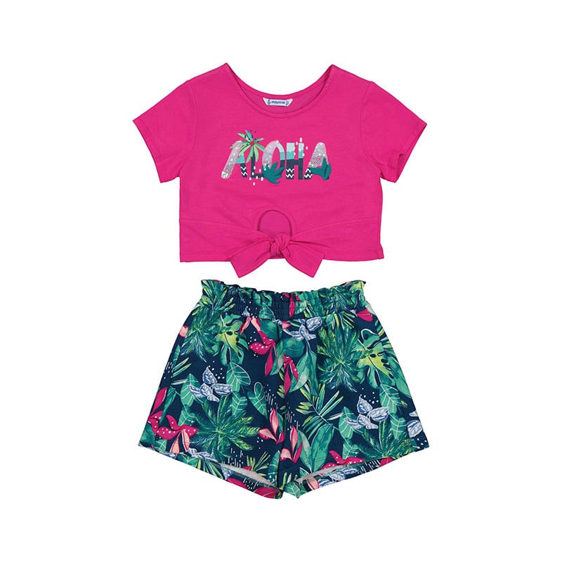 MAYORAL - Alpha Short Set - Fuschia
