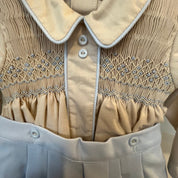 PRETTY ORIGINALS - Smock Short Set - Blue
