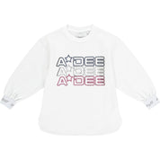 A DEE - Sherry Triple Logo Legging Set - White