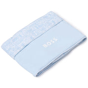 HUGO BOSS - Reversible Blanket - Pale Blue